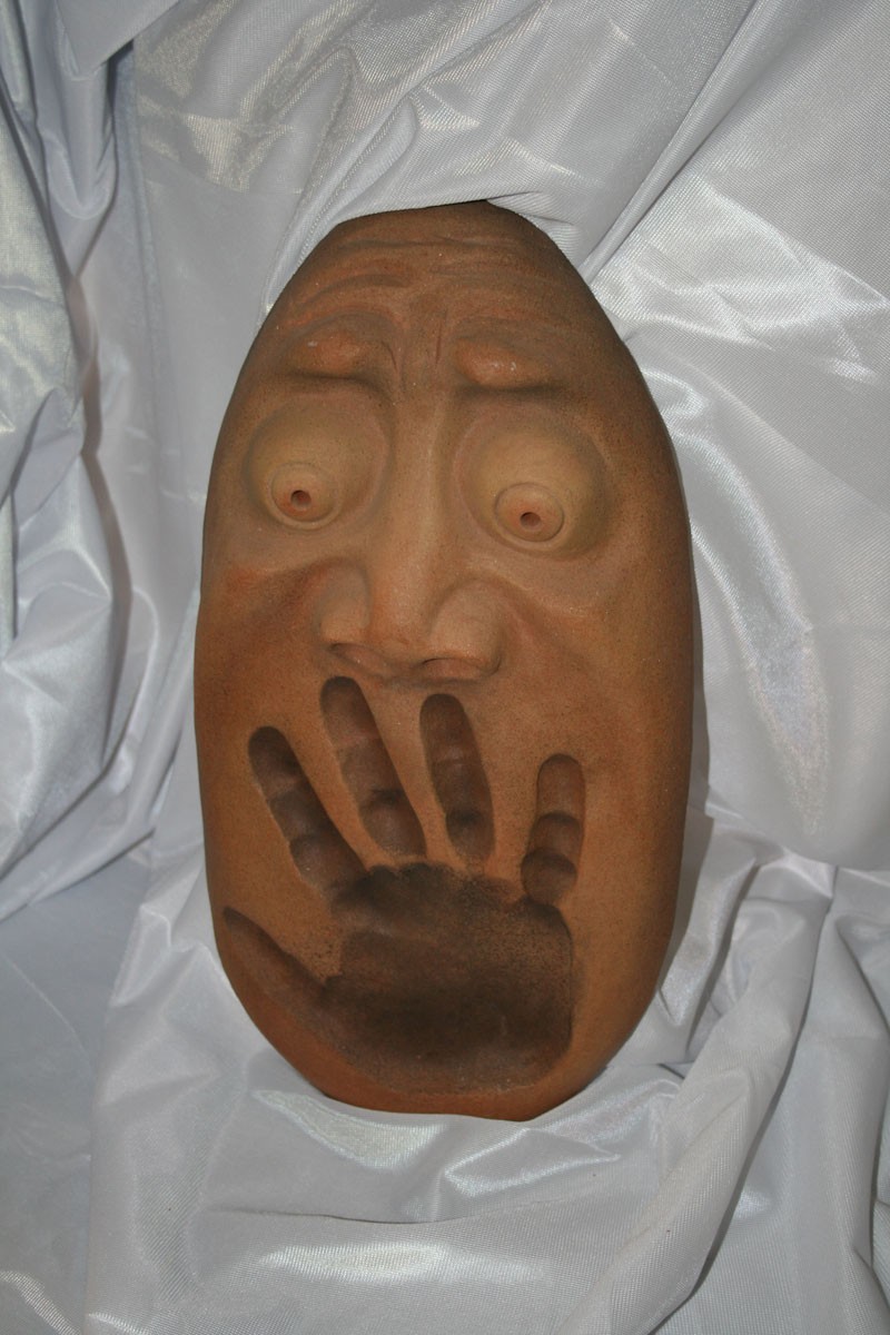 Maska. keramika h=40